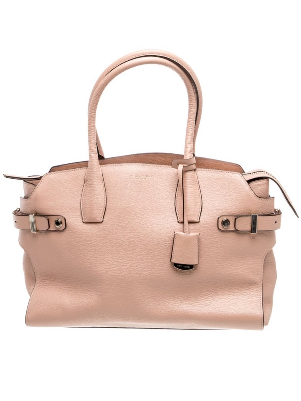 Henri Bendel Blush Pink Leather Handbag